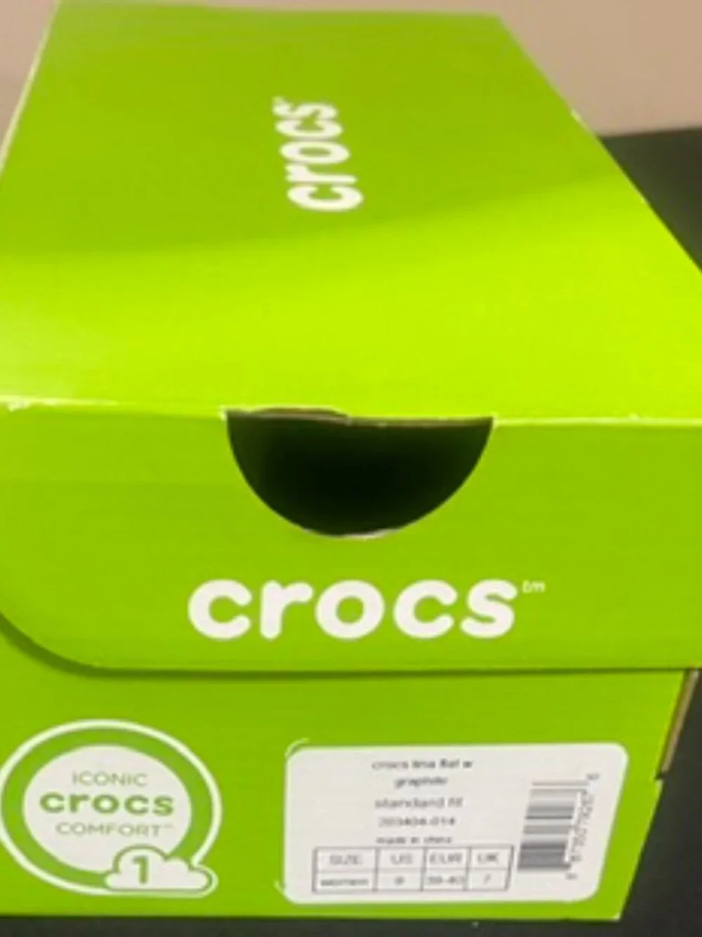 CROCS Lina Flat - Graphite